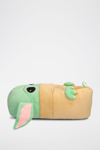 Pantufas com orelhas Grogu The Mandalorian Star Wars - Verde