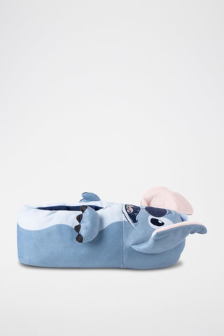 Pantufas com orelhas Stitch Lilo e Stitch Disney - Azul