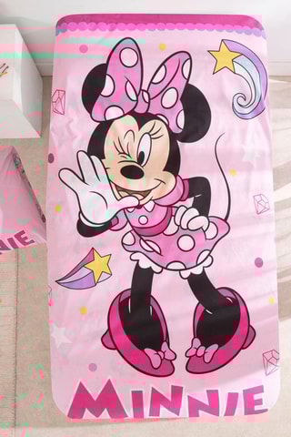 Conjunto de edredão Minnie Disney - Rosa