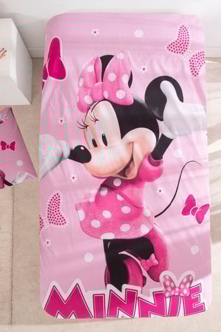 Conjunto de edredão Minnie Disney - Rosa