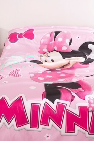 Conjunto de edredão Minnie Disney - Rosa