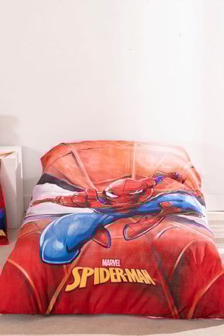 Conjunto de edredão Homem-Aranha Os Vingadores Marvel - Vermelho e azul-real