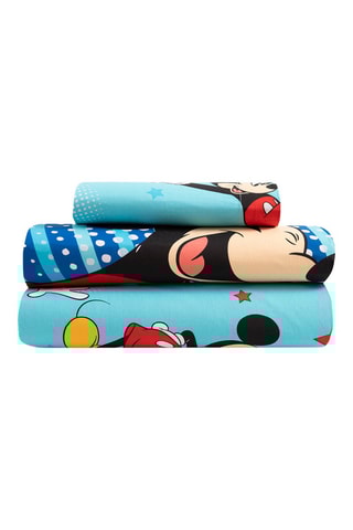 Conjunto de lençóis Mickey Disney - Azul