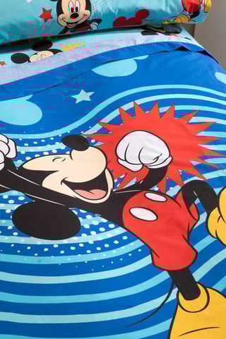 Conjunto de lençóis Mickey Disney - Azul