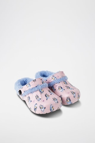 Socas forradas Bluey - Rosa
