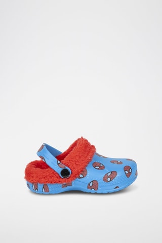 Socas 2 em 1 em pelo de carneiro Homem-Aranha Vingadores Marvel - Azul-cobalto