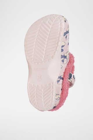 Socas 2 em 1 em pelo de carneiro Minnie Disney - Rosa