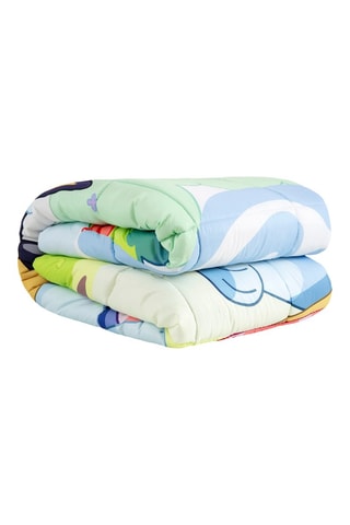 Colcha Chilli e Bandit Bluey - Cru