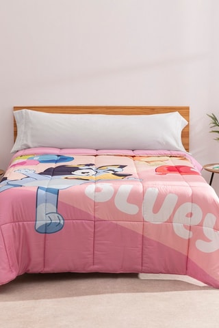 Colcha Bluey - Rosa