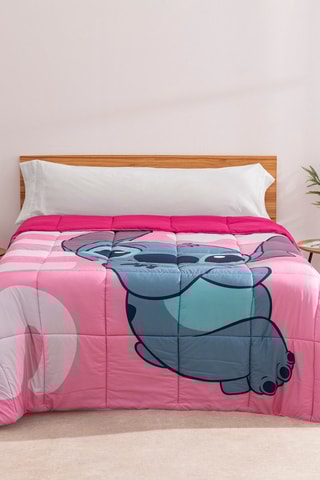 Colcha Stitch Lilo e Stitch Disney - Rosa