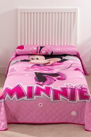 Colcha Minnie Disney - Rosa