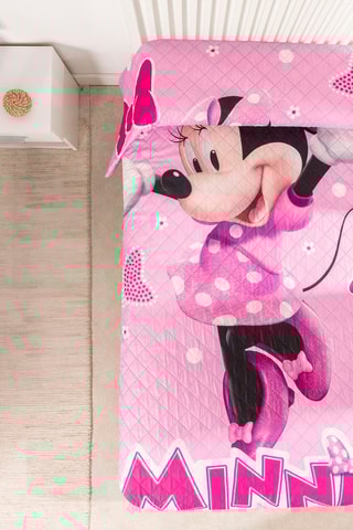 Colcha Minnie Disney - Rosa