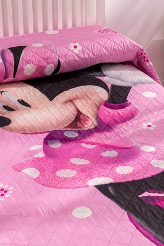 Colcha Minnie Disney - Rosa