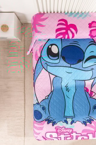 Colcha Stitch Lilo e Stitch Disney - Rosa