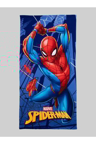 Toalha de duche grande Spider-Man Avengers Marvel - Azul - 70 x 140 cm