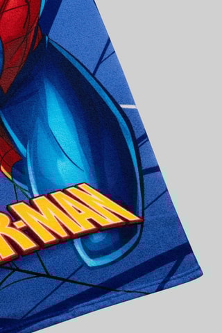 Toalha de duche grande Spider-Man Avengers Marvel - Azul - 70 x 140 cm