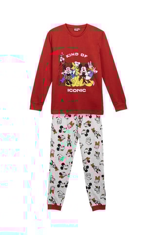 Pijama Mickey e os seus amigos Disney - Vermelho