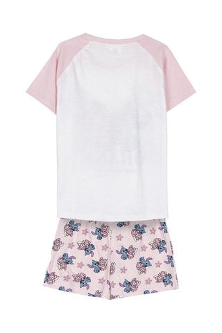 Pijama Stitch Lilo e Stitch Disney Rosa e branco