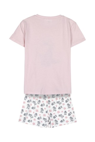 Pijama Bluey Rosa e branco