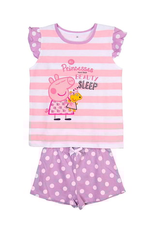 Pijama Porquinha Peppa Rosa e violeta