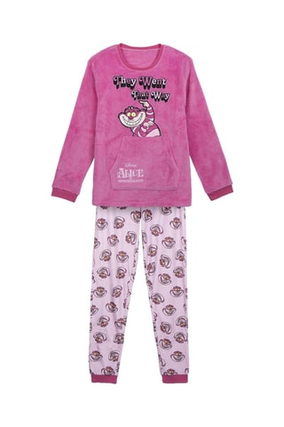 Pijama Alice no país das maravilhas Disney - Fúcsia