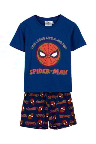 Pijama Homem-Aranha Os Vingadores Marvel - Azul-marinho
