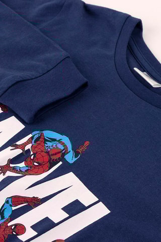 Pijama Homem-Aranha Os Vingadores Marvel - Azul-marinho