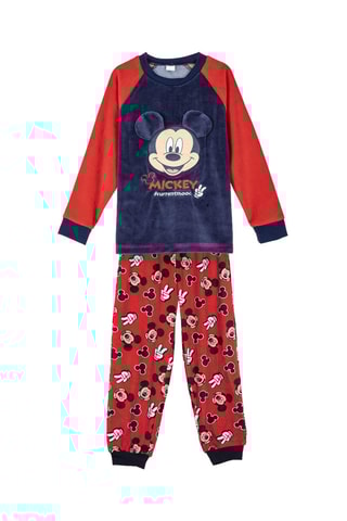 Pijama polar Mickey Disney - Azul-escuro