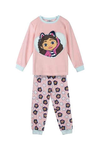 Pijama polar Gabby e a Casa Mágica - Rosa
