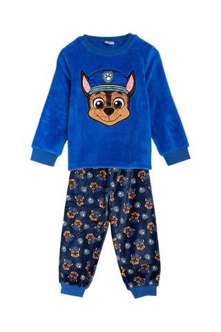 Pijama polar Patrulha Pata - Azul