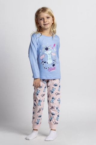 Pijama Stich Lilo e Stich Disney - Azul e rosa
