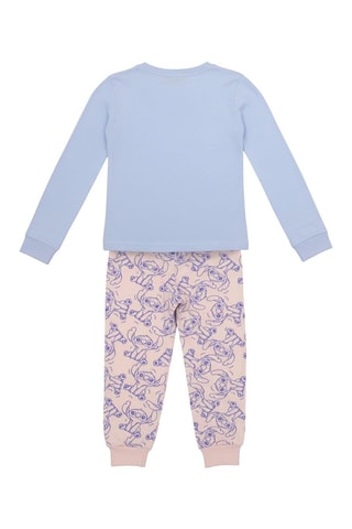 Pijama Stitch Lilo e Stitch Disney com: Azul-claro e rosa