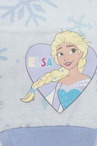 Pijama Frozen Disney - Azul-claro