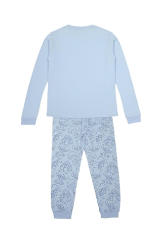 Pijama Ohana Lilo e Stitch Disney - Azul-celeste