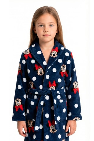 Roupão Minnie Disney - Azul-marinho