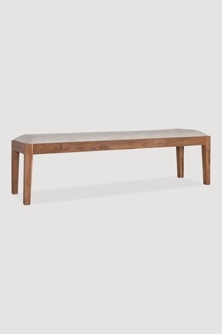 Banc en acacia - 50 x 180 x 180 cm
