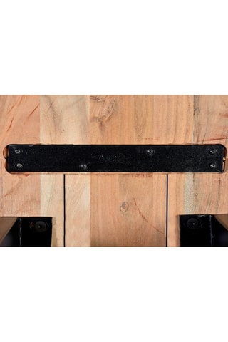 Banc - Naturel et noir