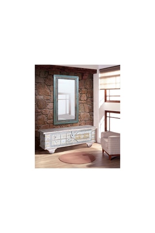 Coffre - Blanc et doré