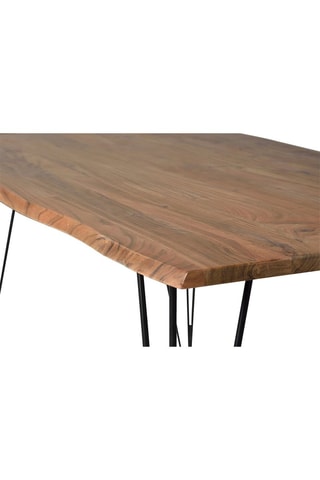 Table à manger en acacia - 160 x 76 x 90 cm