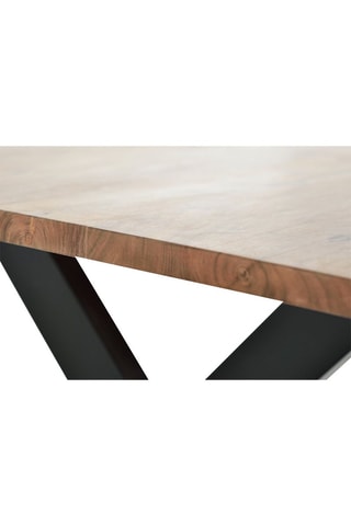 Table à manger en acacia - 160 x 90 x 78 cm