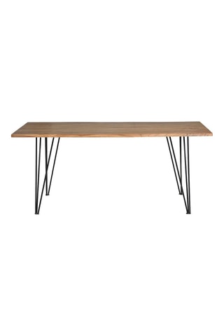 Table à manger en acacia - 200 x 76 x 100 cm