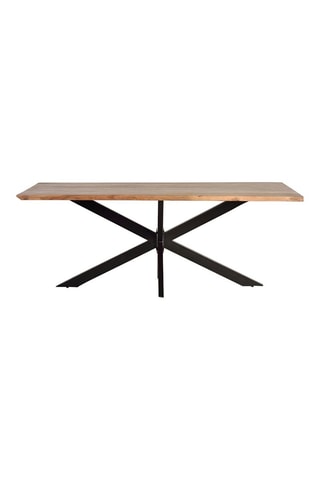 Table à manger en acacia - 180 x 76 x 90 cm