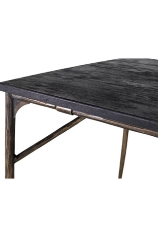 Table à manger en bois massif - 200 x 100 x 76 cm