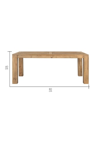 Table en manguier - 200 x 76 x 100 cm