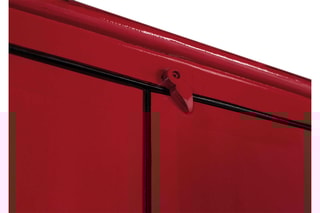 Armoire 2 portes en bois de manguier - 60 x 180 x 35 cm