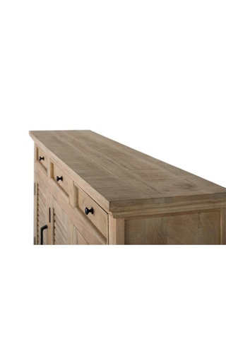 Buffet 3 portes en bois de manguier - 40 x 90 x 150 cm