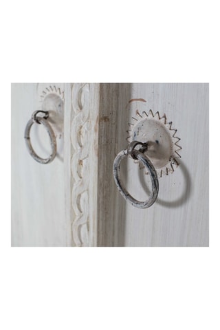 Armoire 2 portes en bois de manguier - 101 x 182 x 40 cm