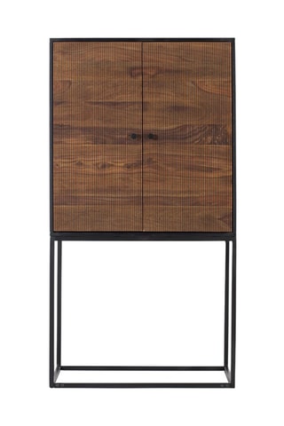 Armoire en bois de rose et manguier - 150 x 80 x 45 cm