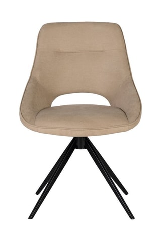 2 chaises pivotantes - 57 x 88 x 56 cm