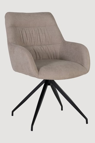 2 chaises pivotantes - 58 x 84 x 61 cm